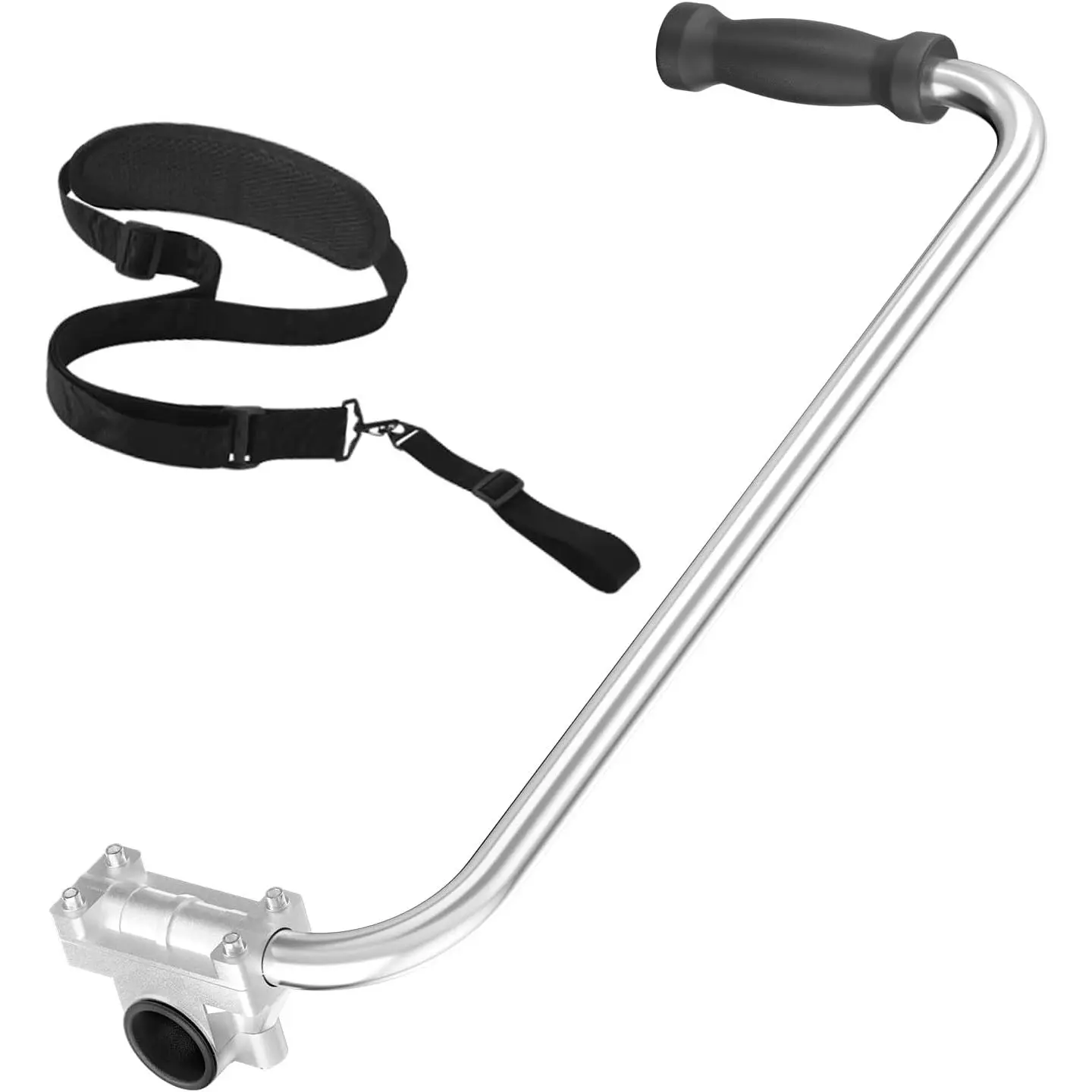 Weed Eater Handle, Ergonomic Weedeater Handle, Trimmer Handle with Shoulder Strap, Weed Eater Extension Handle, Weed Wacker Attachments for Lawn Care, Landscaping, Yard Mowing Edges