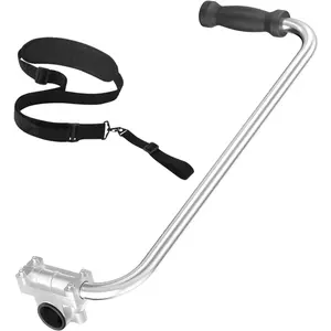 Weed Eater Handle, Ergonomic Weedeater Handle, Trimmer Handle with Shoulder Strap, Weed Eater Extension Handle, Weed Wacker Attachments for Lawn Care, Landscaping, Yard Mowing Edges