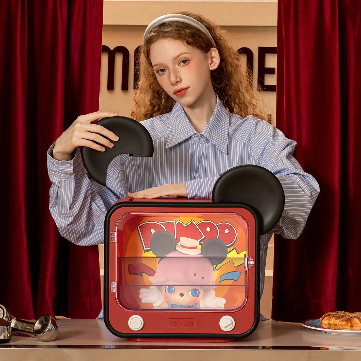 [VT] DIMOO × DISNEY TV Set Luminous Display Container