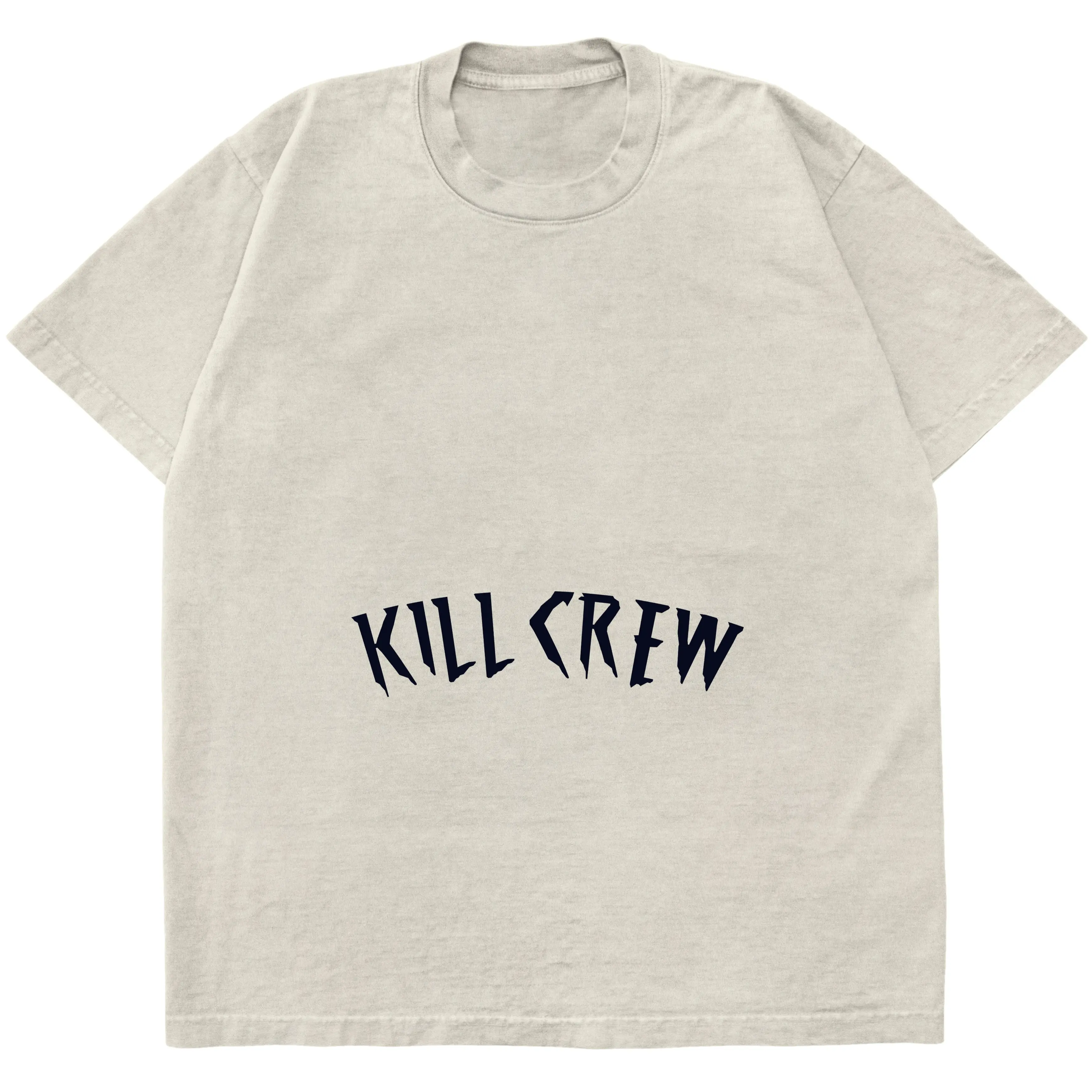 ACID WASH-CREAM/BLACK