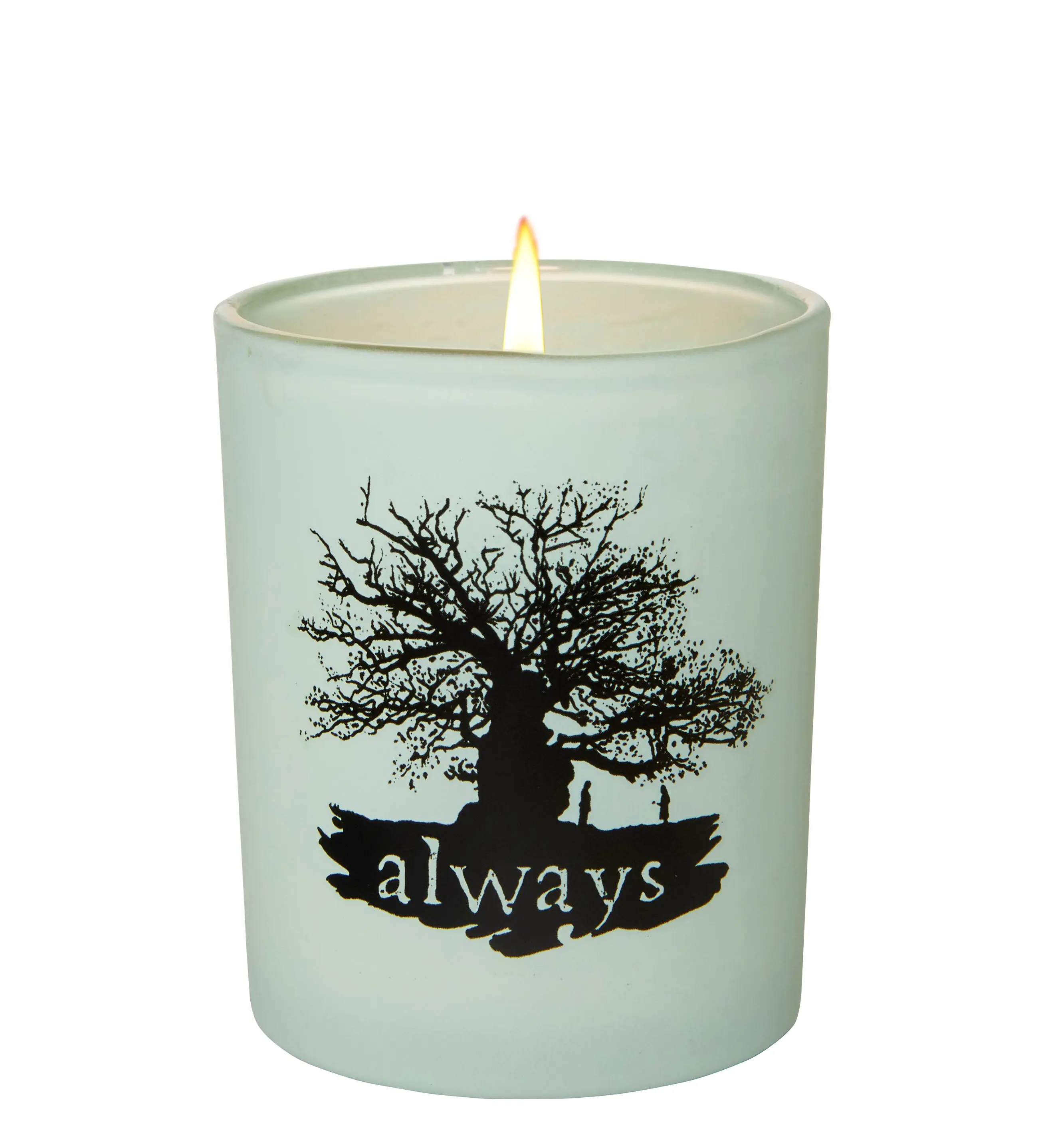 Harry Potter "Always" Glass Votive Candle, Home Decor Accent, Ideal Candle Gift for Harry Potter Fans