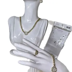 Gold Plated Elegant Finish Accessory with Versatile Use and Meticulous Detailing for Timeless Chic Style - Perfect for Personal Use or as a Gift