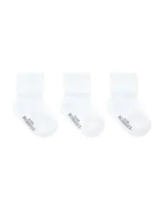 Herringbone Weaves Baby Socks 3-Pack
