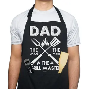 Fun Apron Sleeveless Design, Comfortable Cooking & Cleaning Tool, Ideal Gift for Dad or Husband, Perfect for Birthdays or Father's Day, Kitchen Cooking Aprons