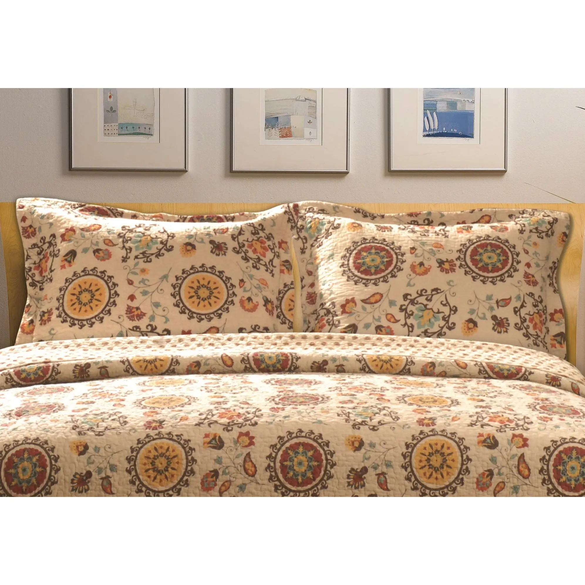 Greenland Home Andorra Multi Standard Sham, 20x26 Inches