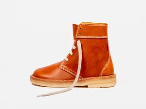 Faborg Lace-Up All Season Boot - Brown