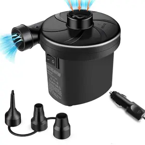 12V Electric Air Pump Air Mattress Pump Inflatables Blow Up Pool Raft Bed Boat