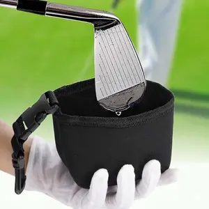 1 piece golf club and ball cleaning bag cleaner, suitable for golf bags, machine-washed golf ball cleaning kit with buckle, the best gift for golfers, Halloween, Christmas gifts, Golf Accessories