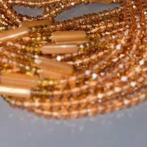 AAEssentials Beauty Crystals Waist Beads - Color Sparkling Bead Strings for Stylish Wear