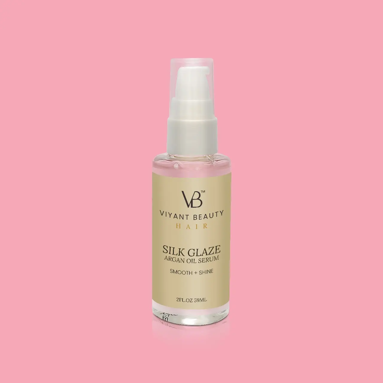 Vivant Beauty Hair Bundle Silk Glaze Argan Oil Serum for Smooth Shine