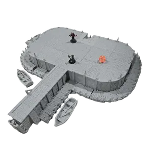 Quay Docks 30pc Starter Set – 28mm Modular Harbor Terrain