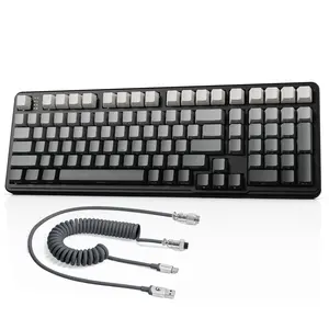 Wireless Ergonomic Mechanical Keyboard, Tri-mode Wireless 5.0/2.4GHz/USB-C Hot-swappable Keyboard with RGB Backlight, Gaming Keyboard for PC/Tablet/PS5/Xbox