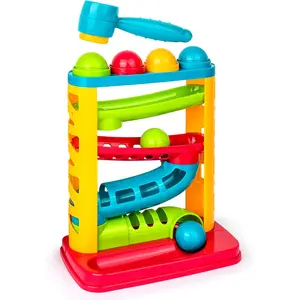 Durable Pound A Ball Toys for Toddler, Stacking, Learning, Active, Early Developmental Hammer  Toys, Fun Gifts for Boy & Girl -  Educational Toy - Great Birthday Gift Ages 1 2 3