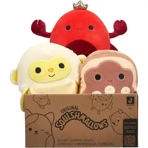 Three 8" Plush Mystery Pack - Styles Will Vary in Surprise Box