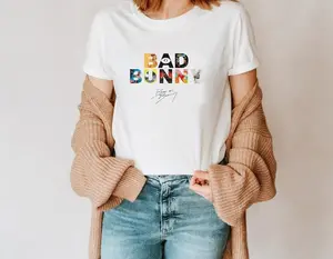 Bad B Most Wanted Tour Concert Album Covers T-Shirt, Gift For Fan, Bun.Ny T-Shirt