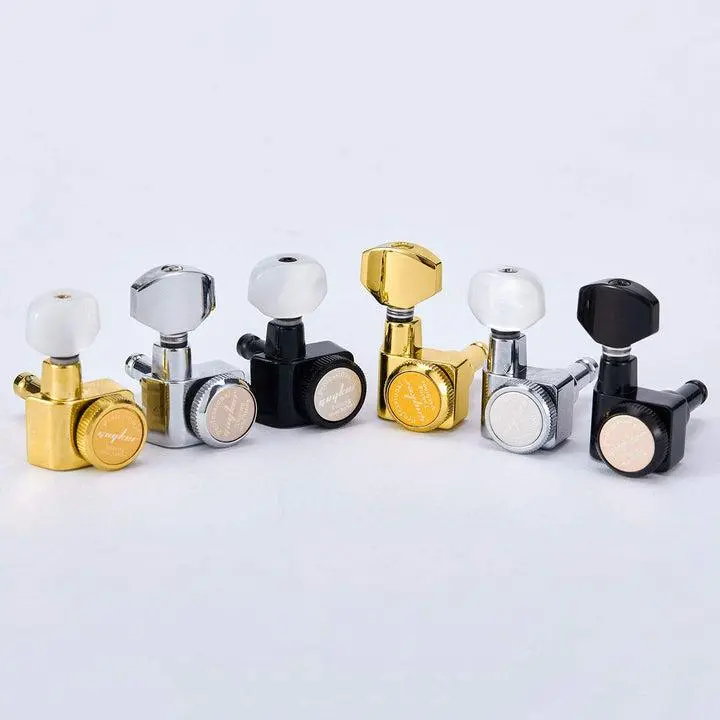 GK-434SP 6 Right Hand In-line Guitar Tuning Key Pegs No Screws