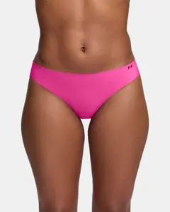Under Armour Pure Stretch Women's 3-Pack No Show Thong