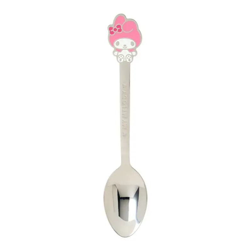 Sanrio My Melody Classic Spoons, Stainless Steel Cutlery with Engraved Handles for Kitchenware & Tableware Use