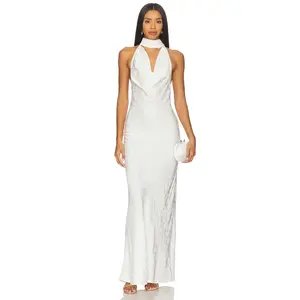 Stone Cold Fox x REVOLVE Amelia Gown in Ivory Jacquard