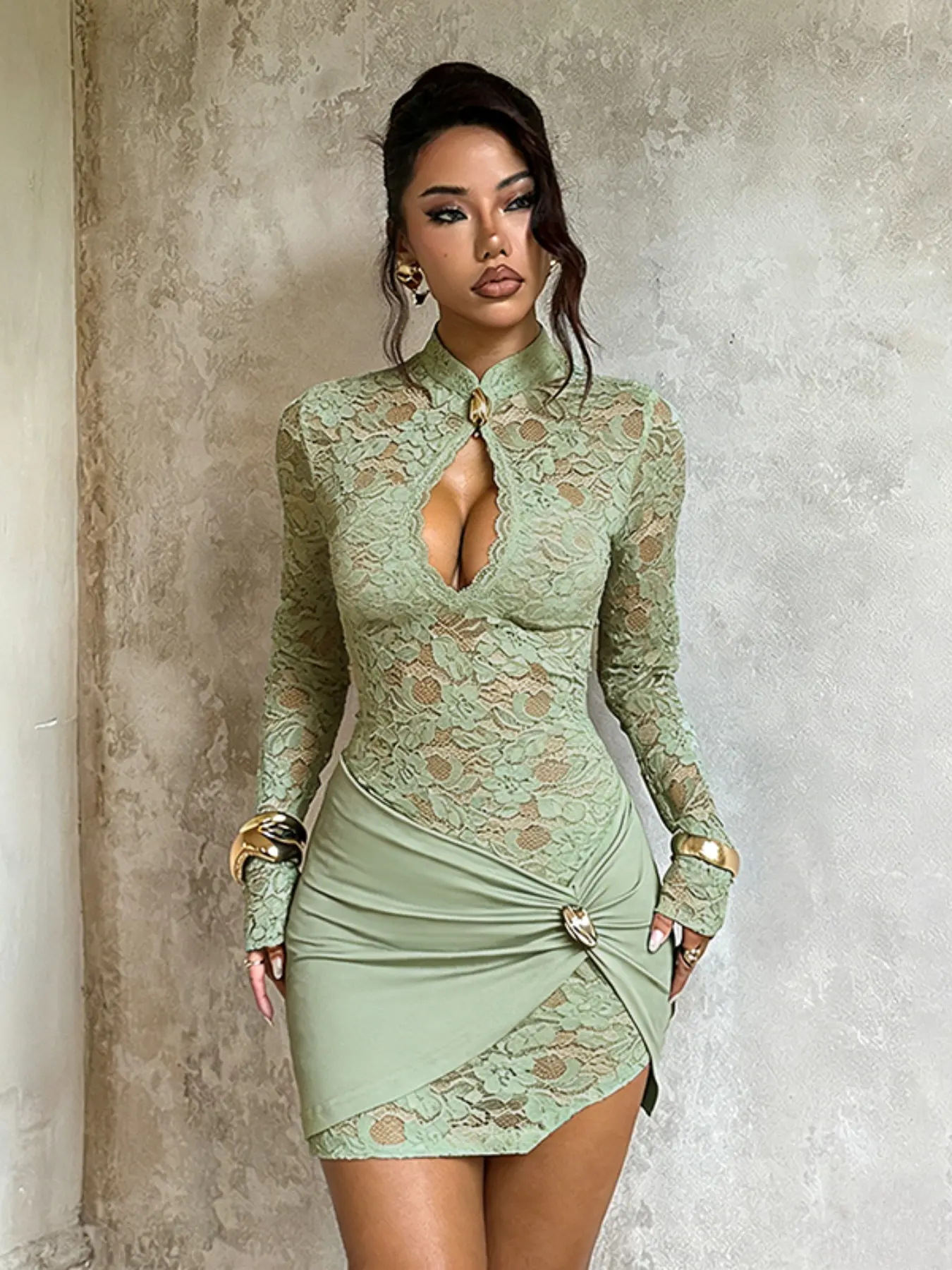 Lace Cutout Mini Sexy Dress, Women's Fashionable Chic Short Sleeveless Party Gown, Elegant Summer Casual Wear, Perfect for Night Out, Fit Elegance, Womenswear - TikTok Shop Lace Cutout Mini Sexy Dress, Women's Fashionable Chic Short Sleeveless Party Gown, Elegant Summer Casual Wear, Perfect for Night Out, Fit Elegance, Womenswear - TikTok Shop
