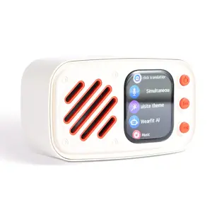 Multifunctional Wireless Speaker - Bluetooth Alarm Clock, Rechargeable, Wireless Charger Station for iPhone, Samsung, Xiaomi, Huawei Audio Smartphones