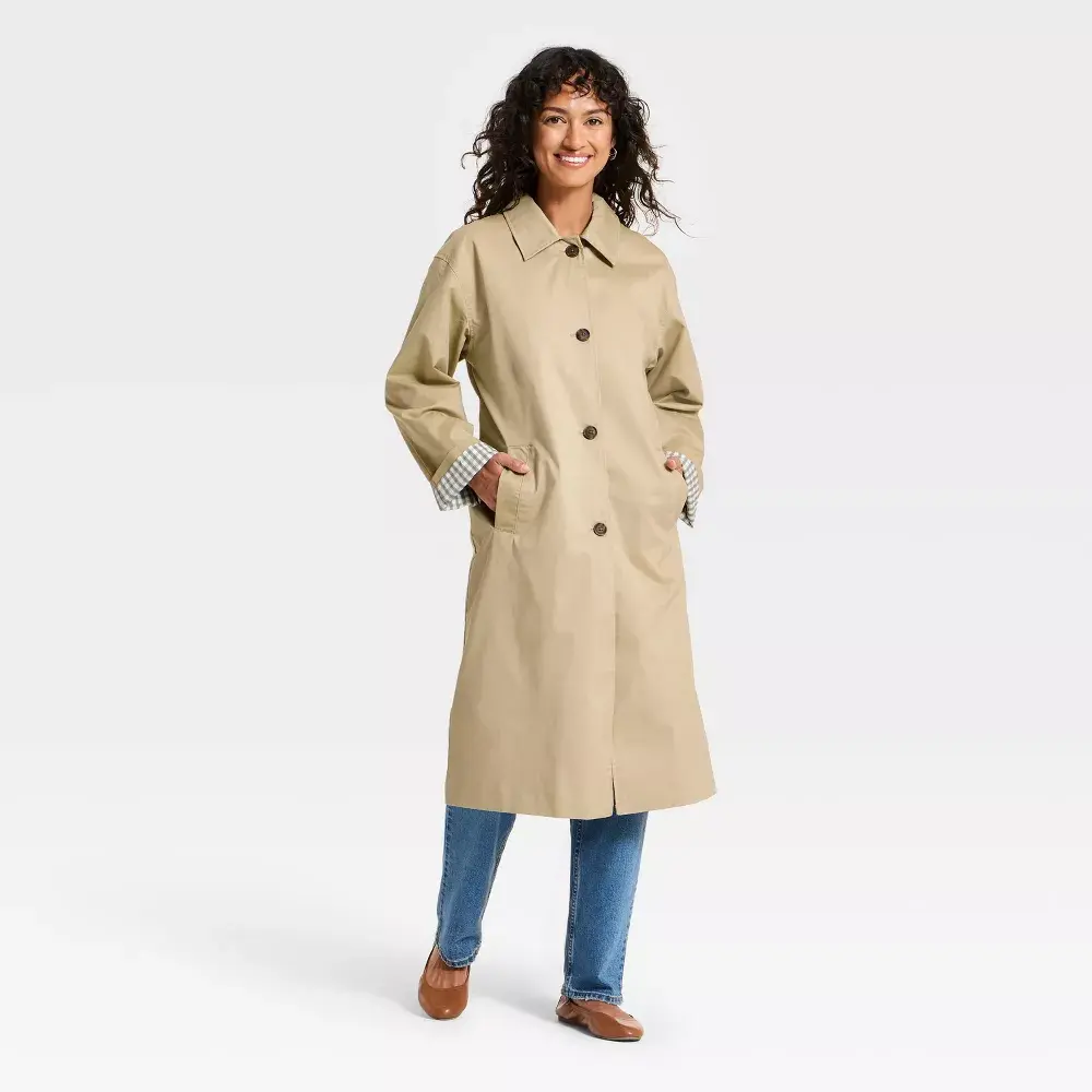 Women's Twill Trench Coat - Universal Women's Twill Trench Coat - Universal