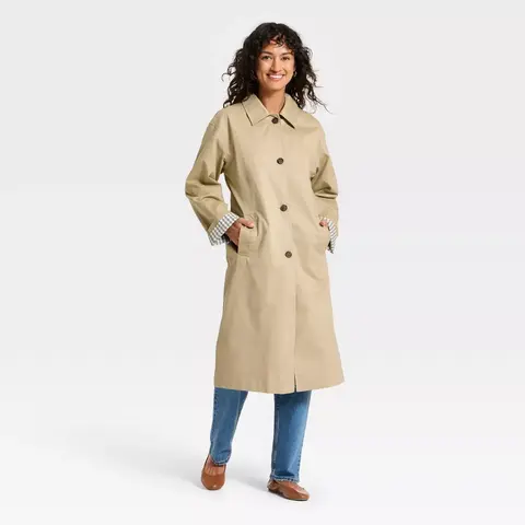 Women's Twill Trench Coat - Universal