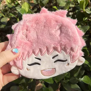 Yuji Itadori Plush Coin Purse Hanging Keychain Pouch Wallet JJK