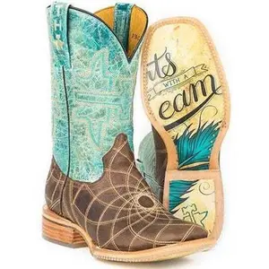 Women's Tin Haul Dreamcatcher Boots Start With A Dream Sole