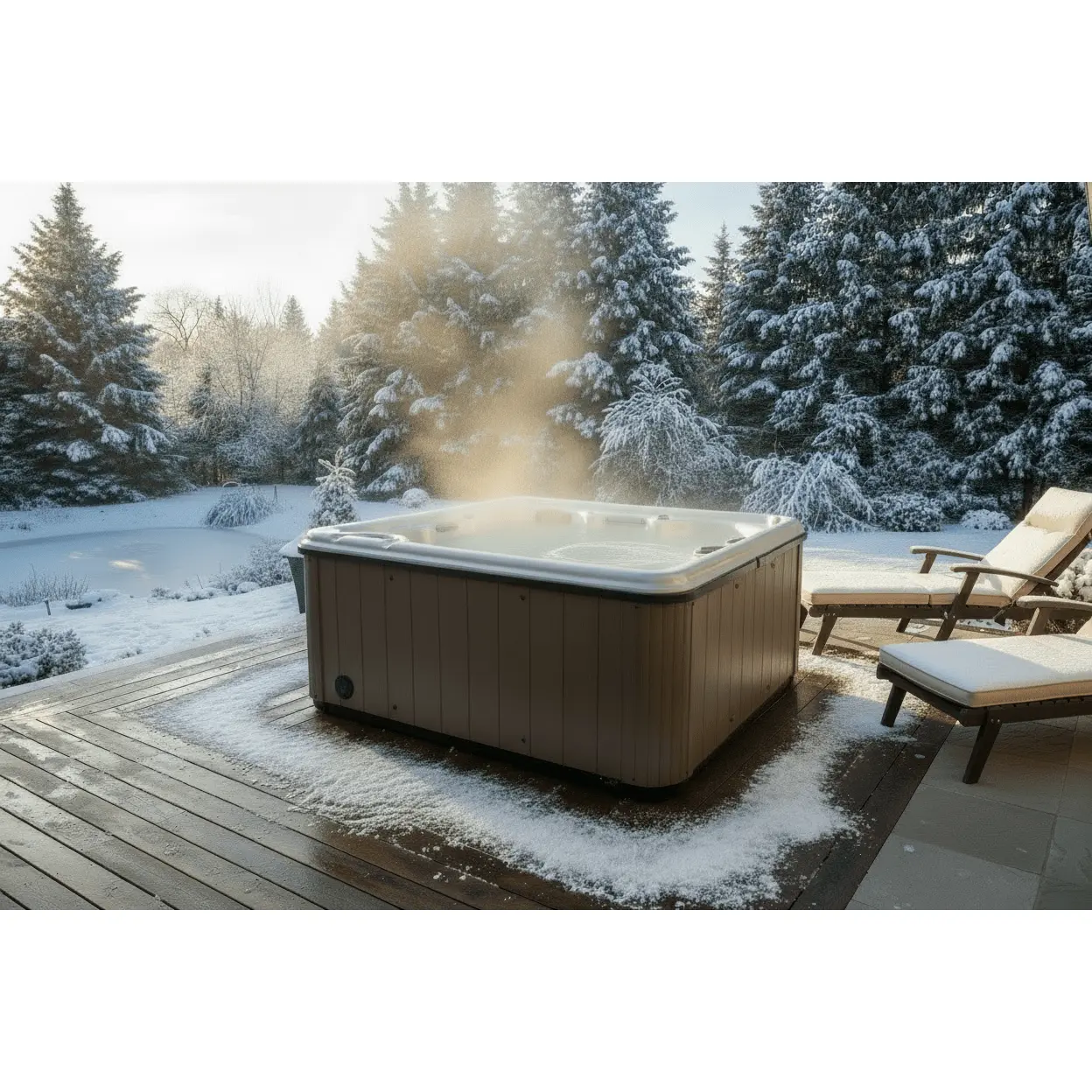 Cyanna Valley Supreme Spa 6-Person Hot Tub with 32 High-Performance Jets & 5.5kW Heater for Luxurious Hydrotherapy Experience