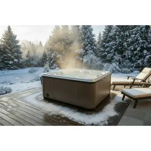 Cyanna Valley Supreme Spa 6-Person Hot Tub with 32 High-Performance Jets & 5.5kW Heater for Luxurious Hydrotherapy Experience