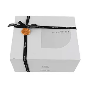 Yinmi Pure White Contract Gift Box: English Pear Freesia Reed Diffuser 200ml & Scented Candle 120g with Card