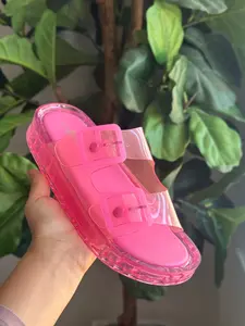 Pink Jelly Sandals