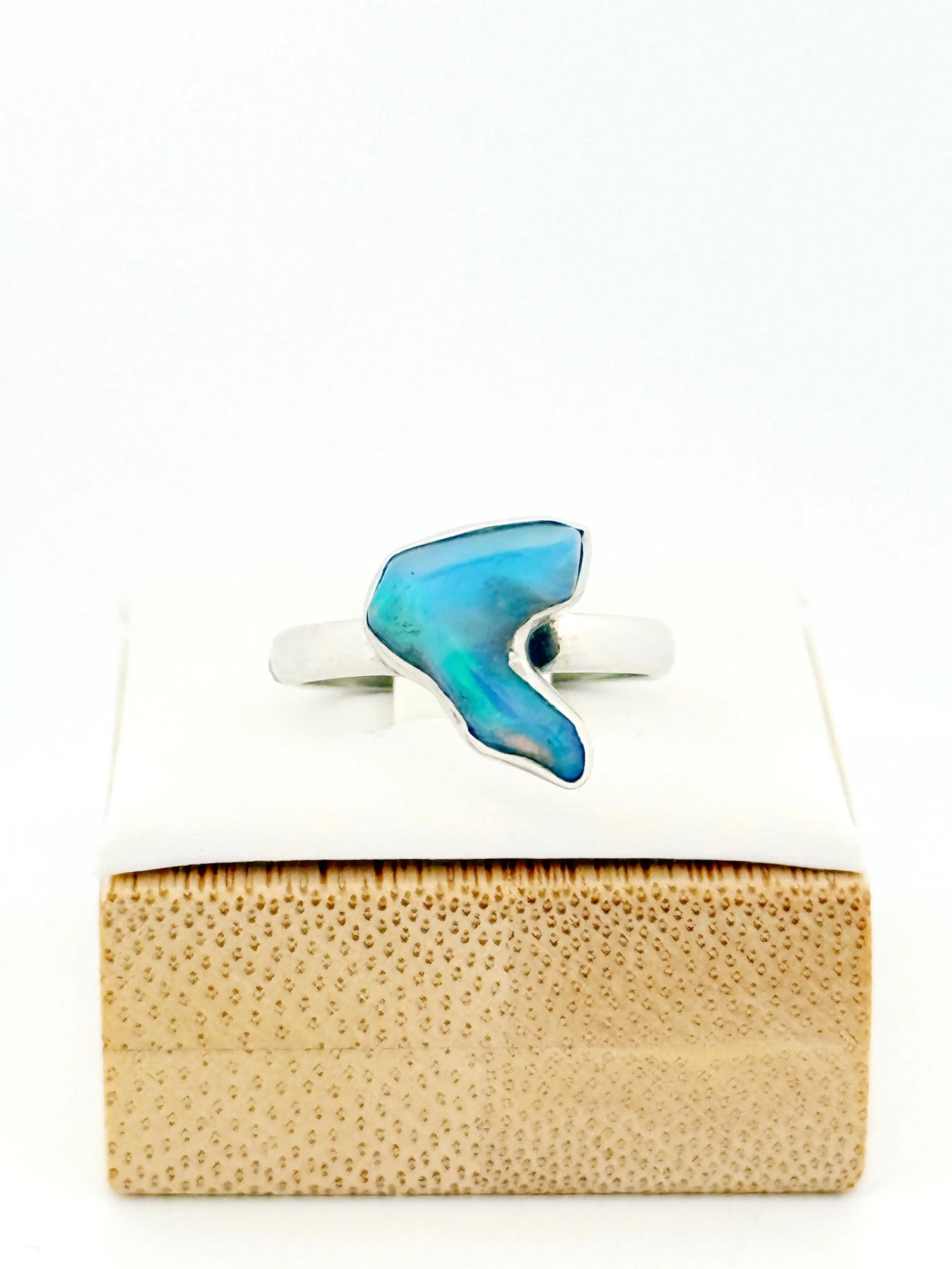 Ethiopian Fire Opal Ring