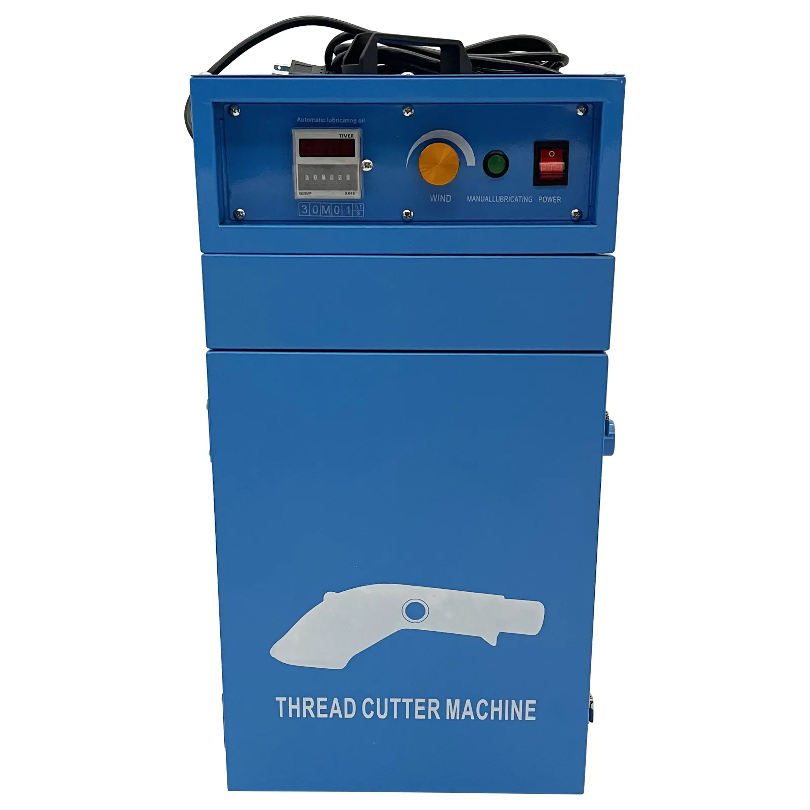 YOKOMA Double-Ended Thread Shears 110V, Portable Electric Trimming Machine Used For Clothing Factory Fabric Thread Removal