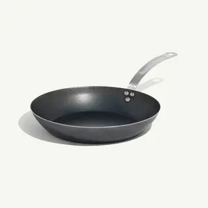 Made In Cookware, Blue Carbon Steel Frying Pan, 8"/10"/12", Crafted in Sweden, Induction Compatible, Lightweight - Choose Your Size