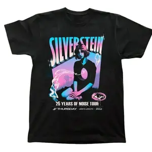 NEW Silverstein Band World Tour 2025 Gift For Fan S to 5XL T-shirt