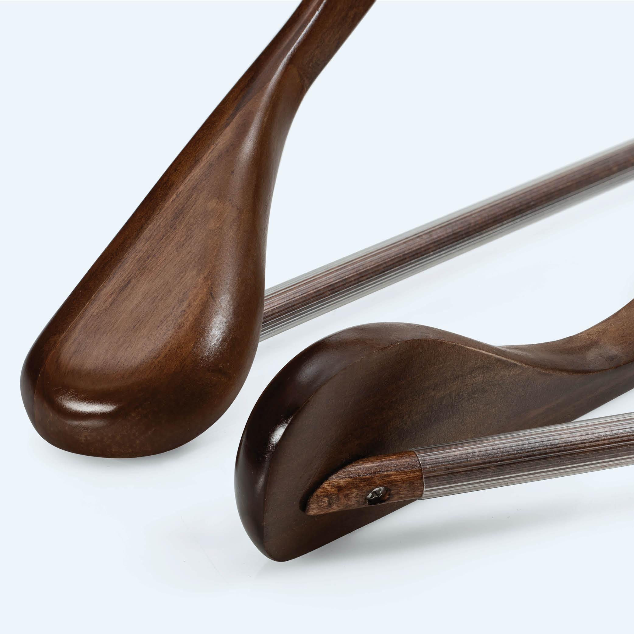 ZOBER 6 Pack High-Grade Wooden Suit Hangers for Men, Extra Wide Shoulder Hangers with Non Slip Pants Bar, Smooth Finish, 360 Swivel Hook, Jacket Hanger, Heavy Duty Wide Hanger for Closet