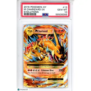 2016 Pokemon XY Evolutions M Charizard EX #13 PSA 10 GEM MINT