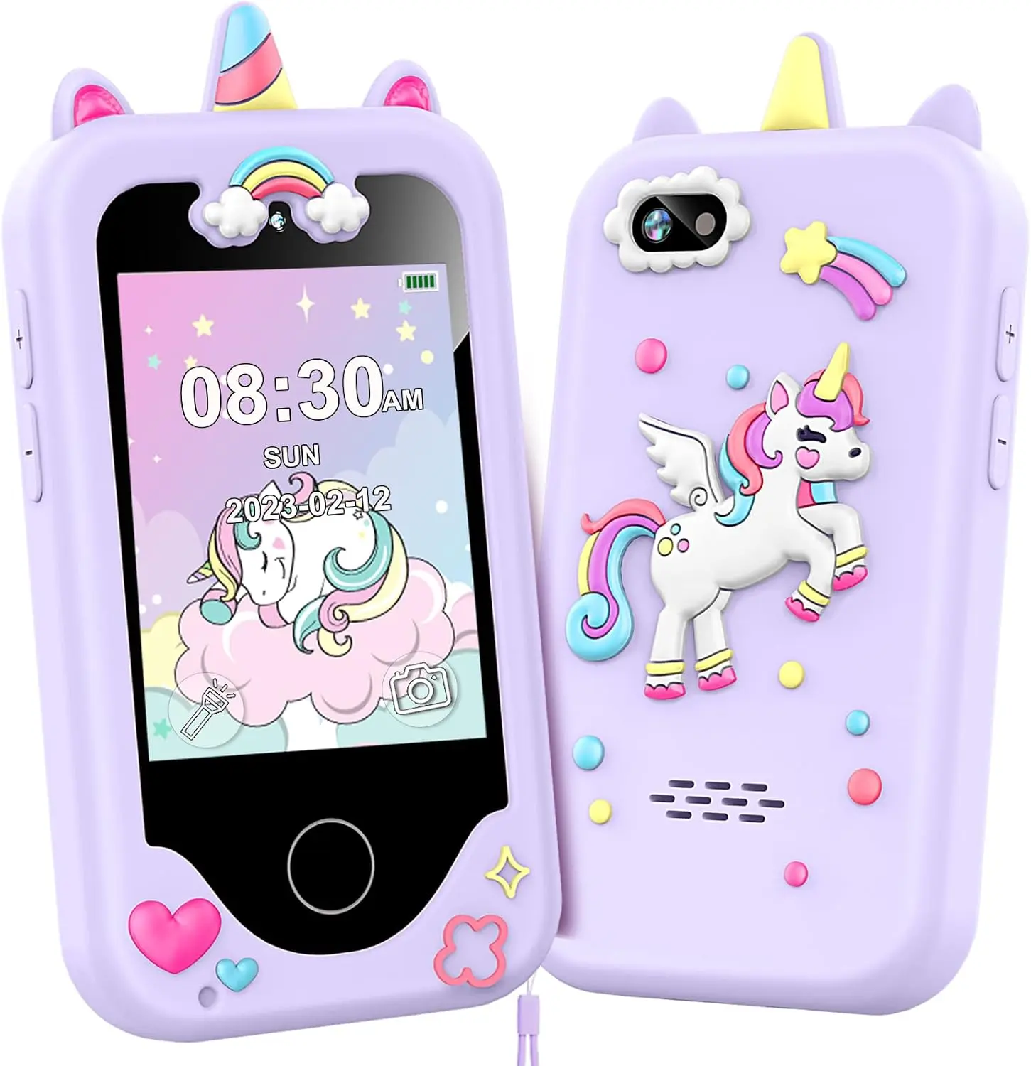 Kids Smart Phone for Girls, Christmas Birthday Gifts for Girls Age 3-10 Kids Smart Phone for Girls, Christmas Birthday Gifts for Girls Age 3-10