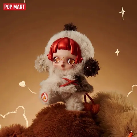 POP MART SKULLPANDA Winter Symphony Series Plush, Blind Box, Mystery Box