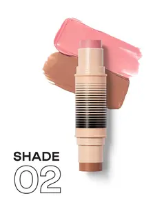DIBS Beauty Desert Island Duo - Award Winning Blush and Bronzer Stick with Ten Beautiful Shades