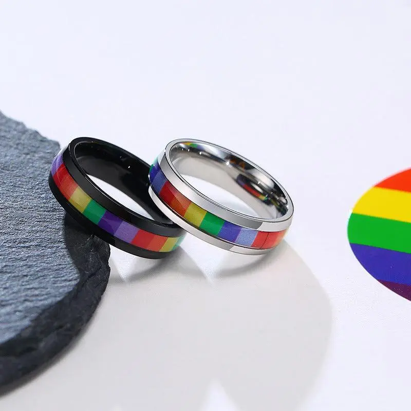 Rainbow Patch Rings Rainbow Patch Rings