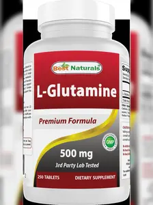 Best Naturals L-Glutamine 500 mg 250 Tablets