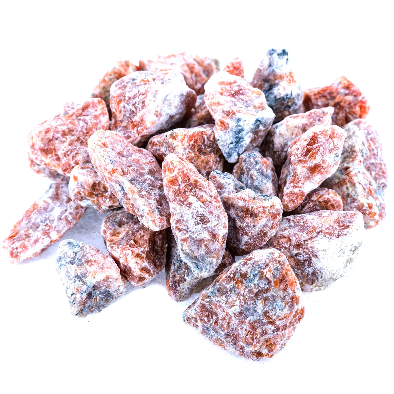 ASR Outdoor rough Gemstone Paydirt Bag, Strawberry Quartz, Rock Collecting