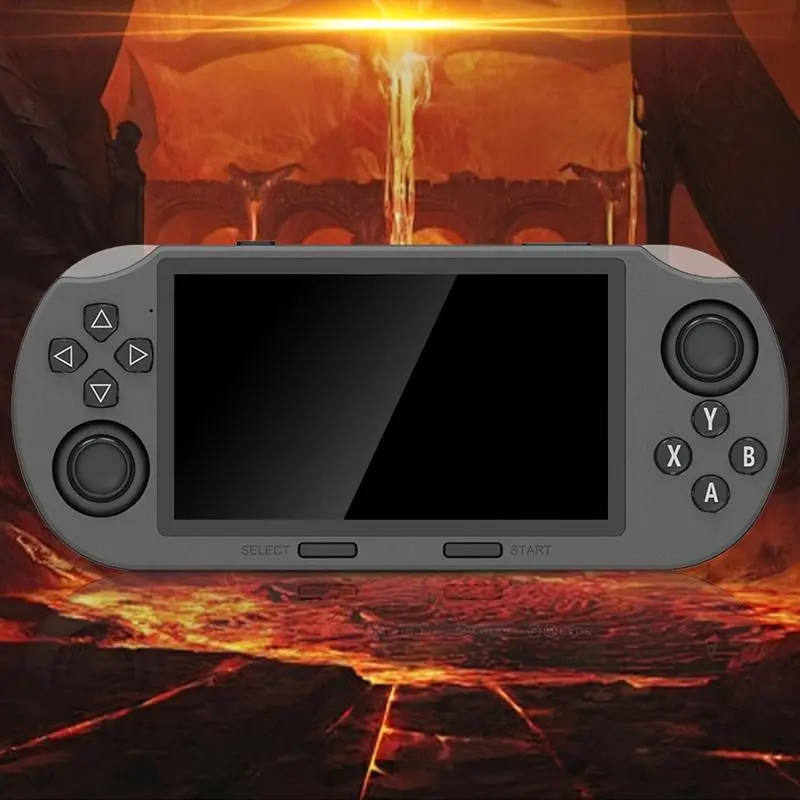 Lynx Core SF3000 Retro Handheld Game Console, 4.5 Inch IPS Screen Games Machine, Wireless Mini Portable Game Player, Gaming & Consoles for Boy Gift Protection Digital Cyber multi-emulator support built-in memory