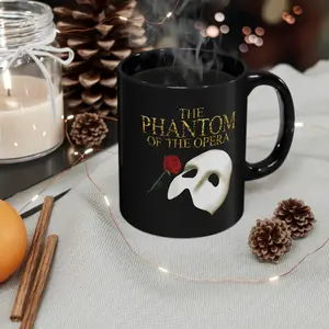 The Phantom of The Opera Famous Broadway Musical Logo 11oz 15oz Coffee Mug