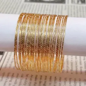 Women traditional bangles bracelet gold and multi colored hand bangles fore wedding, festival, anniversary, events and birthday parties