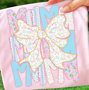 PASTEL FLOWER MAMA BOW