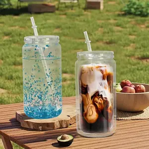 Customized 16oz snow globe tumbler